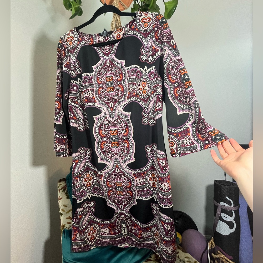 Elegant Boho/Hippie Paisley Dress